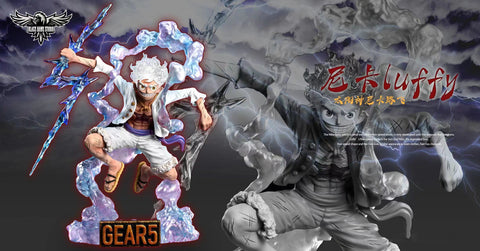 【In stock】Gear Fifth Sun God Nika Monkey D. Luffy with LED-One piece-Black Hawk Studio