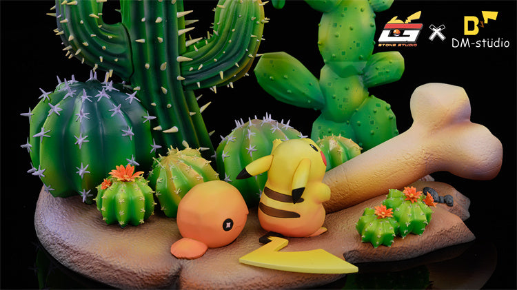 【Pre-sale】Flygon & Trapinch & Pikachu-Pokemon-DM Studio