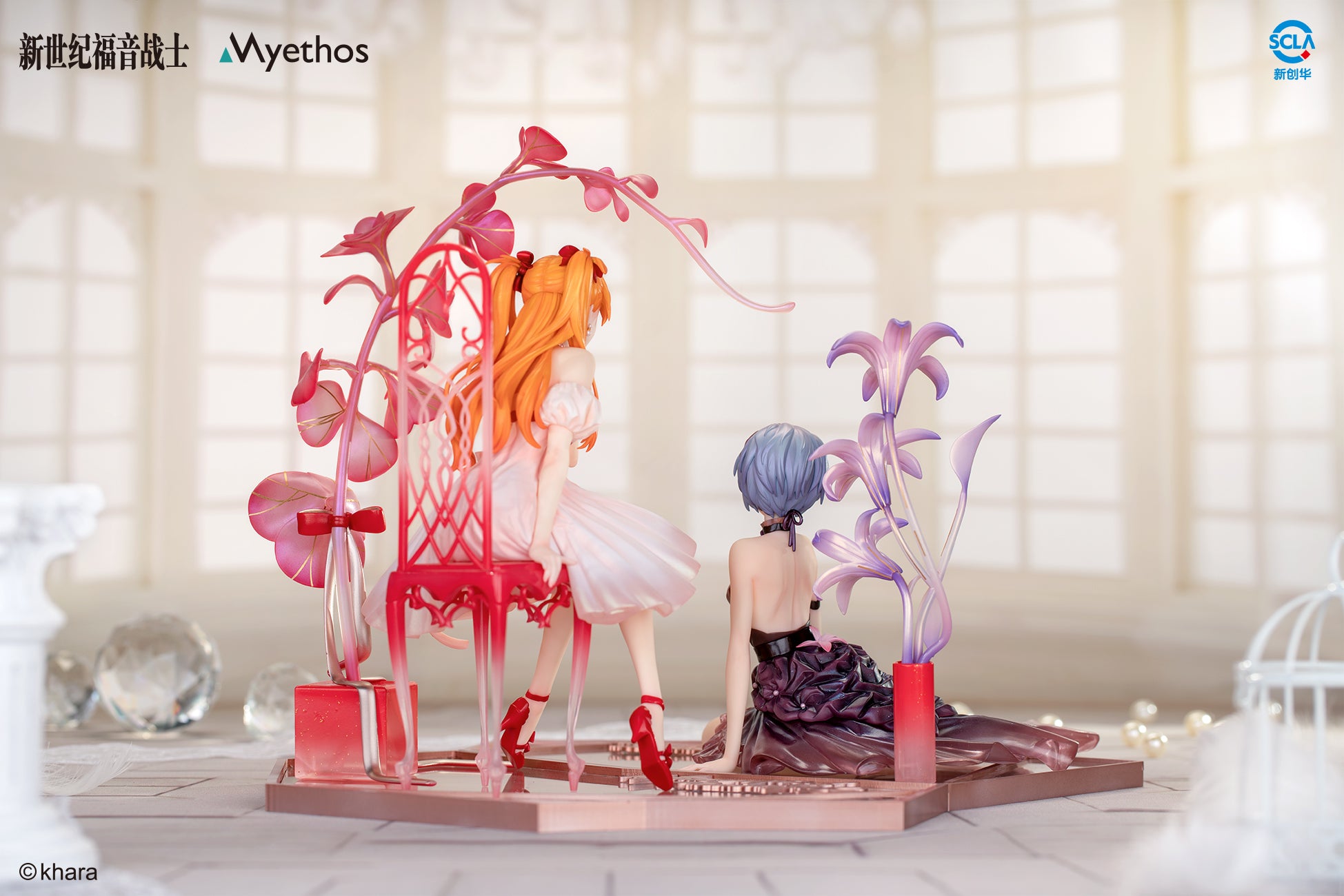 【Sold out】1/7 Scale Rei Ayanami & Asuka Langley Soryu-(EVA) Neon Genesis EVAngelion-Myethos Studio