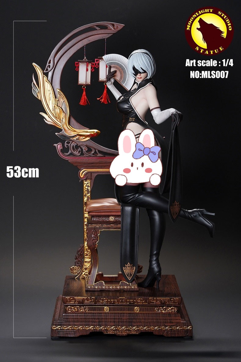 【Sold out】 1/4 Scale Nier 2B-Street Fighter-Moonlight Studio