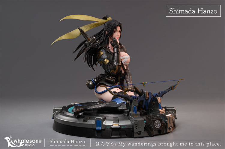 【Sold out】Gender Bender Female Hanzo-Overwatch Resin Statue-Whale Song Studio