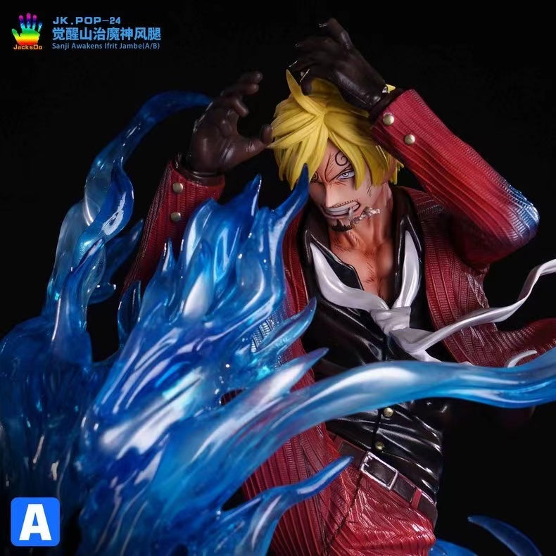 【In stock】POP Scale Sanji Awakens Ifrit Jambe-One piece-JacksDo Studio