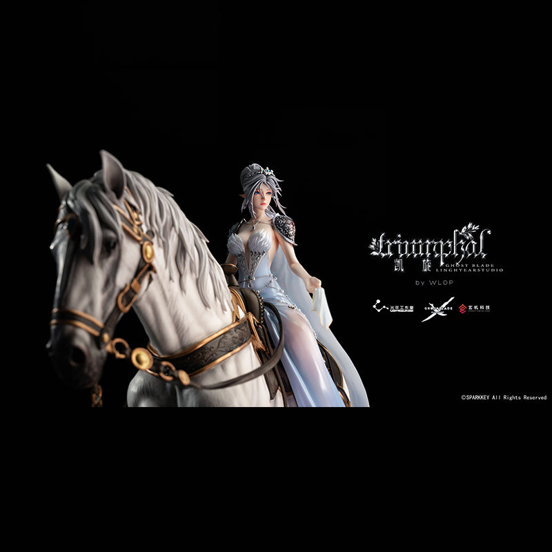 【Pre-sale closed】1/4 Scale Licensed Ice Princess Yan Triumph-Ghost Blade-Light Year Studio