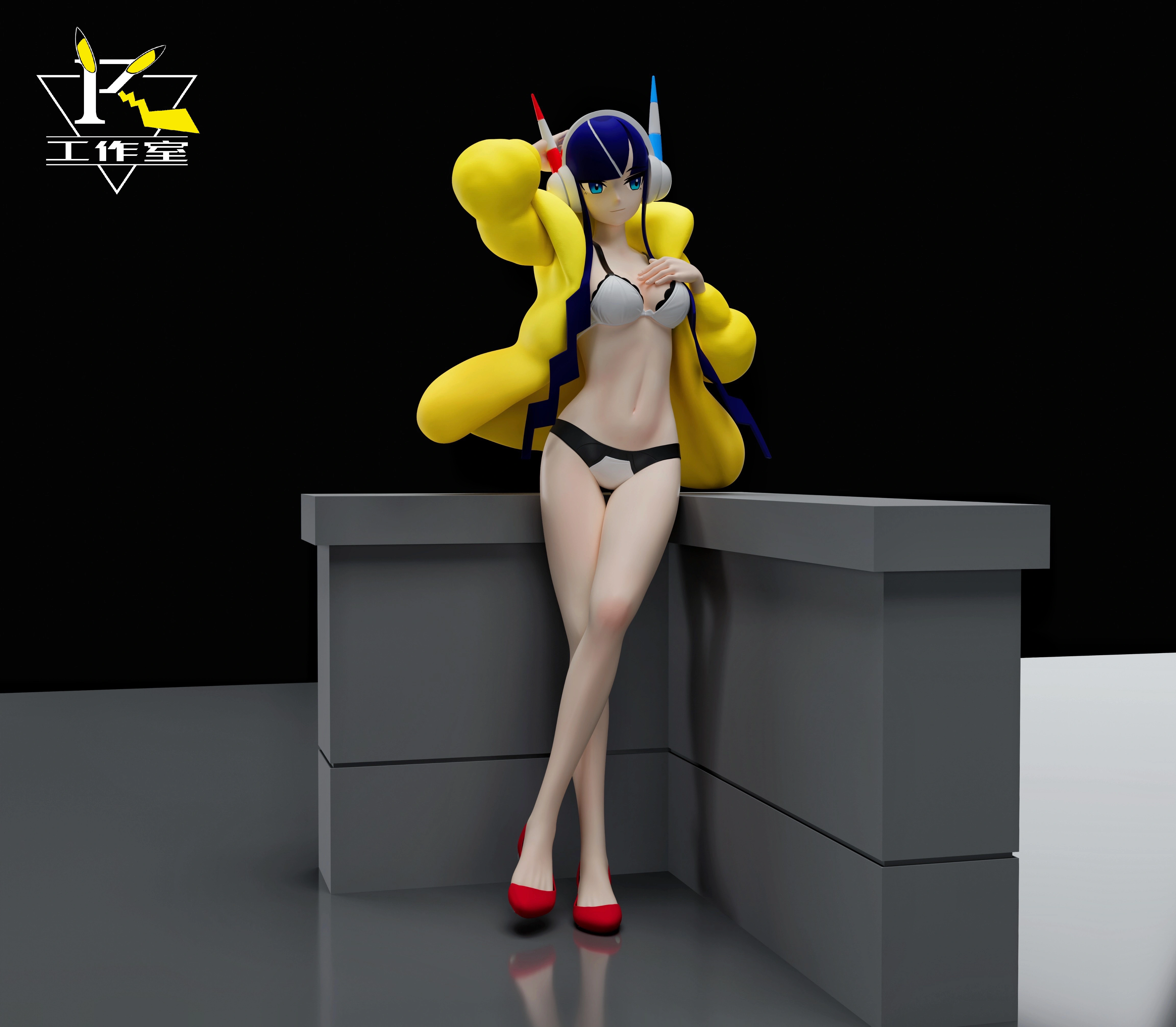 【Pre-sale】1/20 Scale Elesa-Pokemon-PK Studio