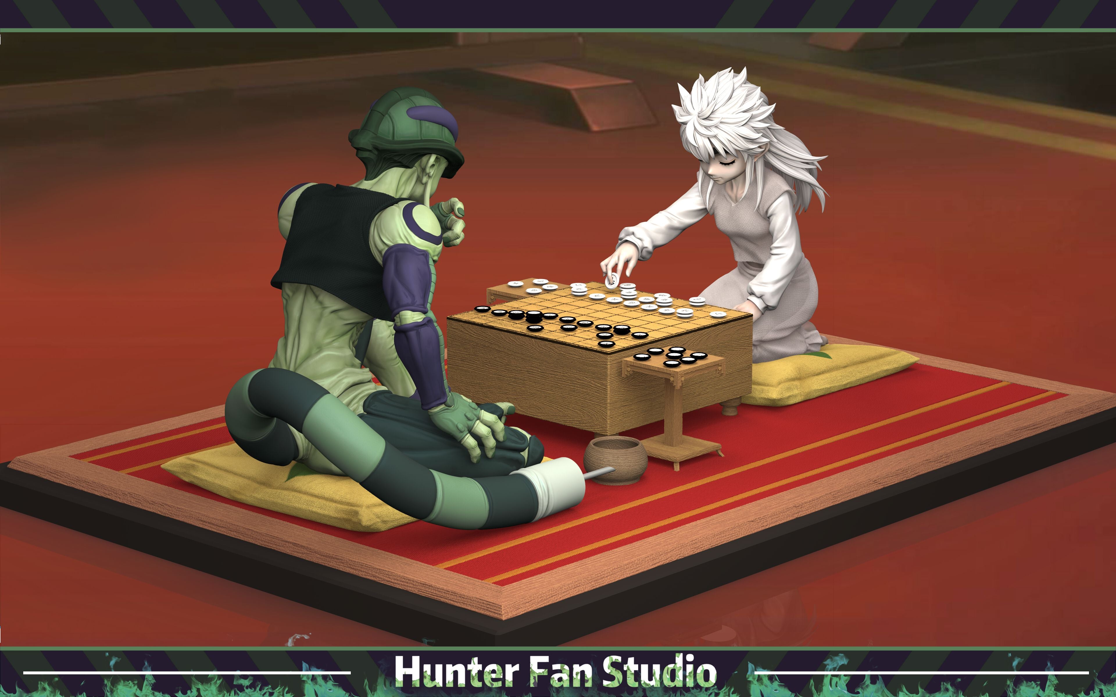 【In stock】1/6 Scale Meruem vs Komugi-Hunter x Hunter-Hunter Fan Studio