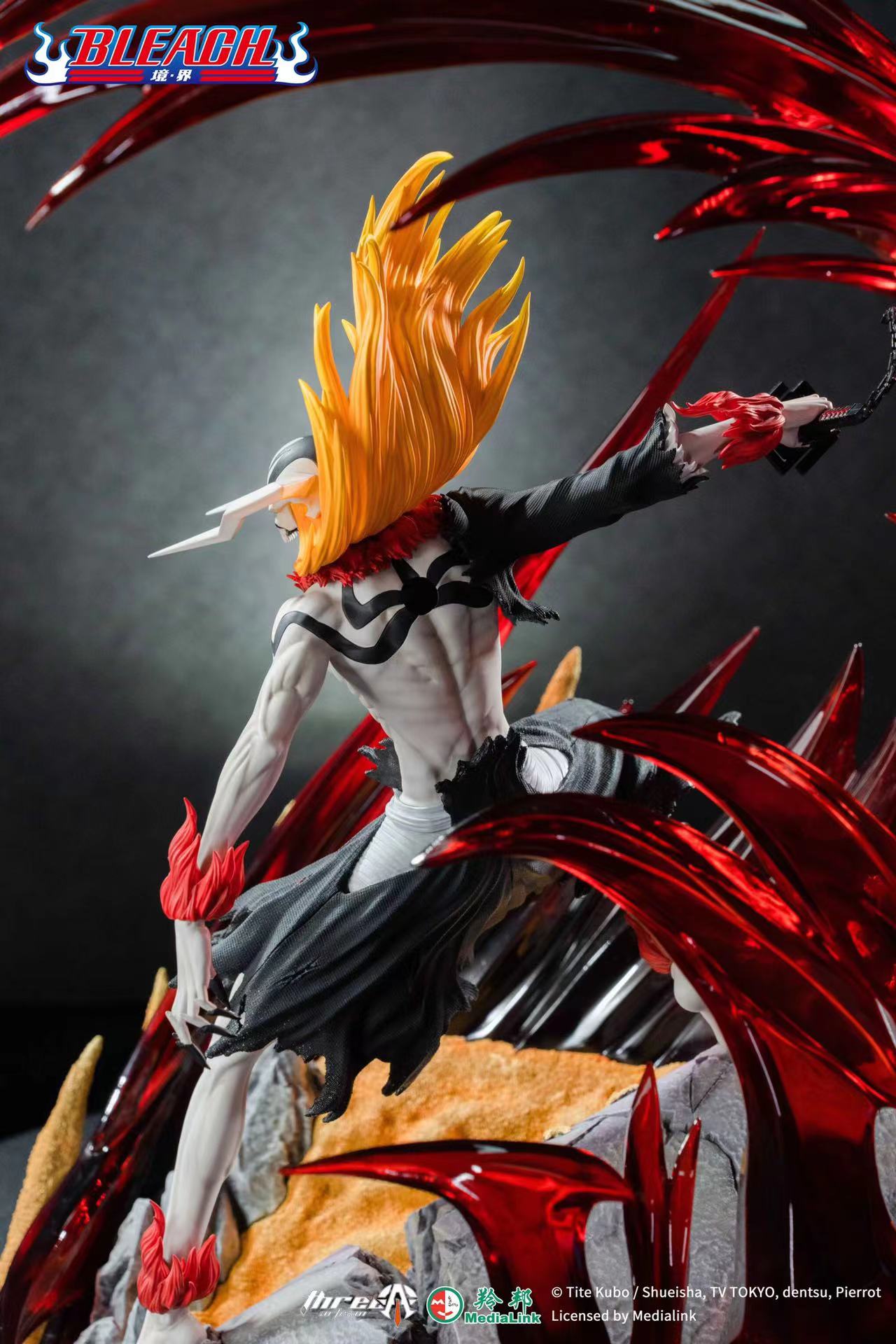 【Sold out】1/6 Scale Licensed Complete Hollowfication Ichigo Kurosaki-ThreeArtisan Studio