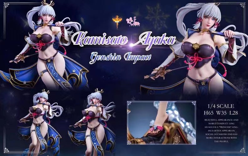 【Pre-sale】1/4 Scale Kamisato Ayaka-Genshin Impact-DT_UME Studio