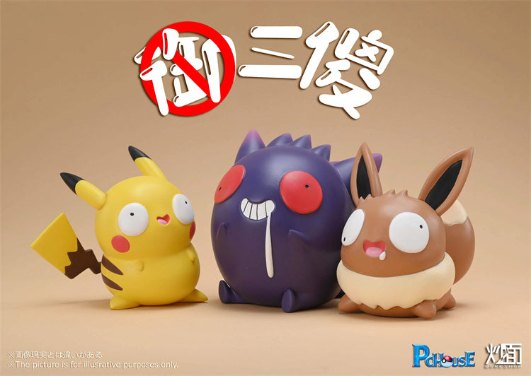 【Pre-sale】Pikachu, Gengar & Eevee-Pokemon-CM Studio
