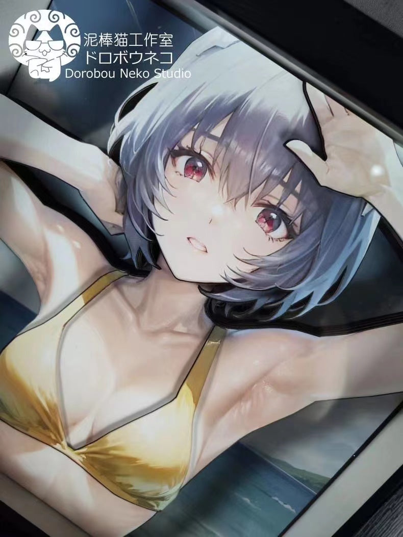 【In stock】DSSQ-002 Decorative Painting of Ayanami Rei-EVA-Dorobou Neko Studio