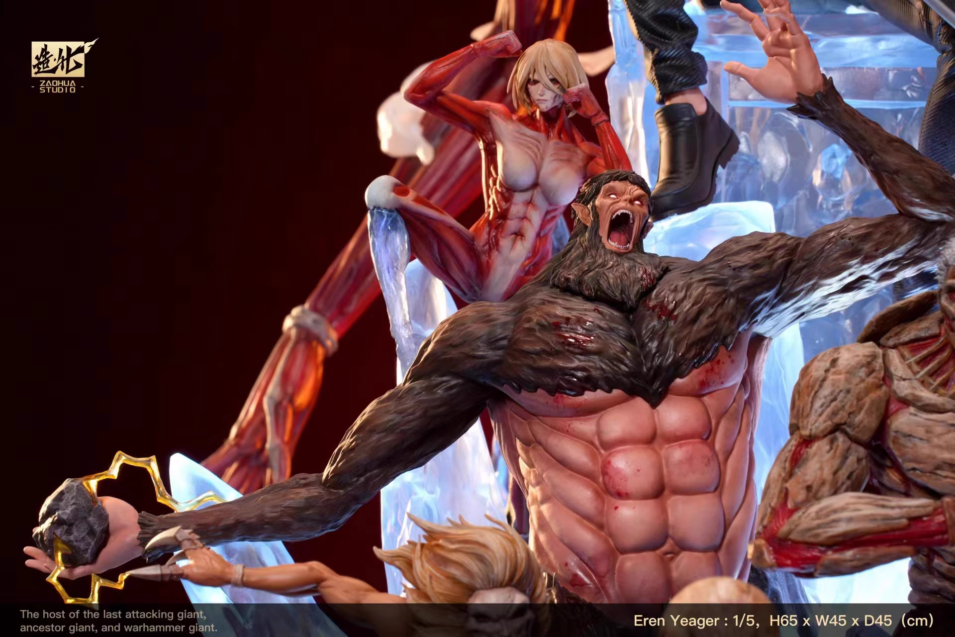 【Sold out】1/5 Scale Eren-Attack on Titan-ZaoHua Studio