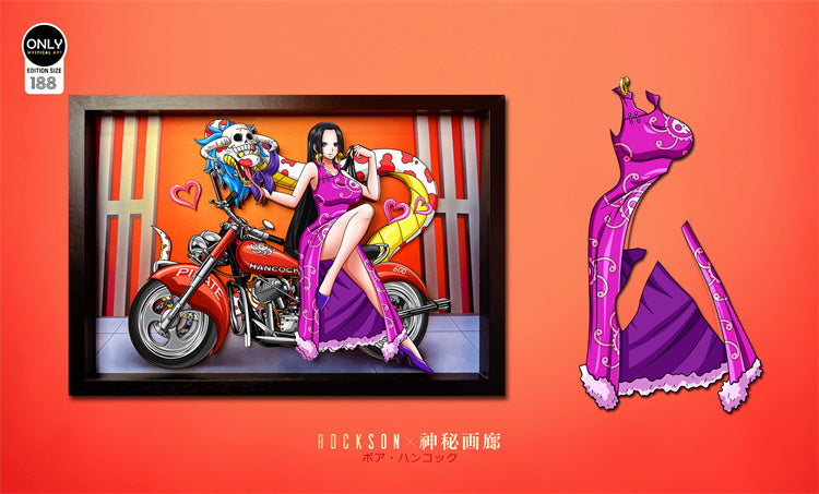 【Pre-sale】Decorative Painting of Locomotive Boa·Hancock-One Piece-Mystical Art Studio