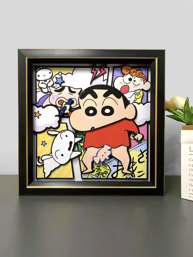 【In stock】Decorative Painting of Crayon Shin-chan-momo Studio