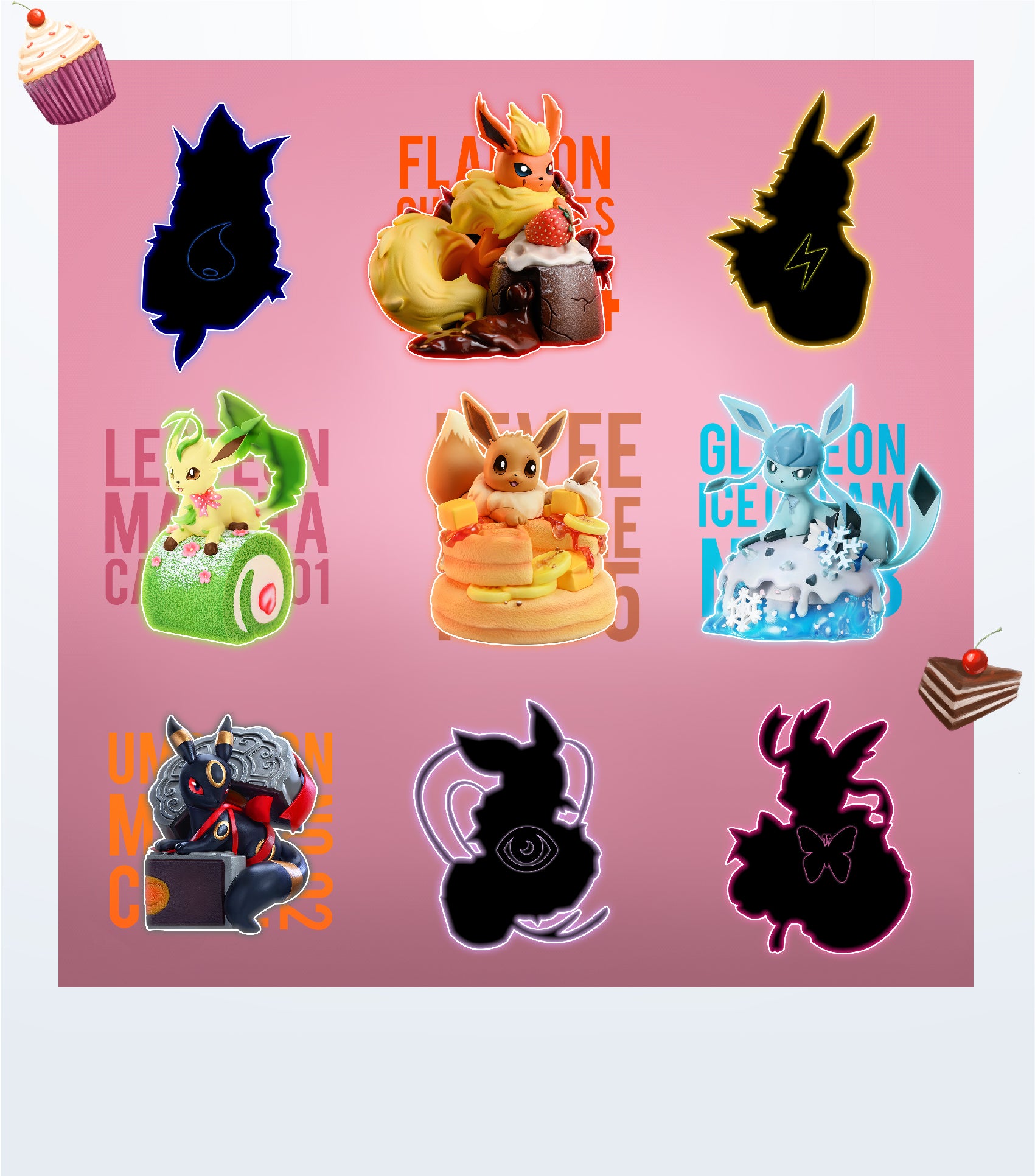 【Pre-sale】Eevee Waffle-Pokemon-Wing Studio