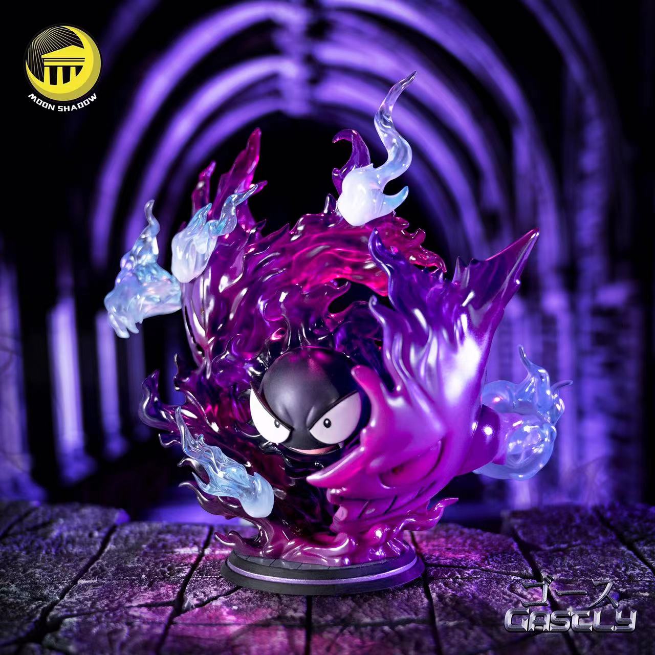 【In stock】Evolution Series Gastly evolute to Gengar with LED-Pokemon-Moon Shadow Studio