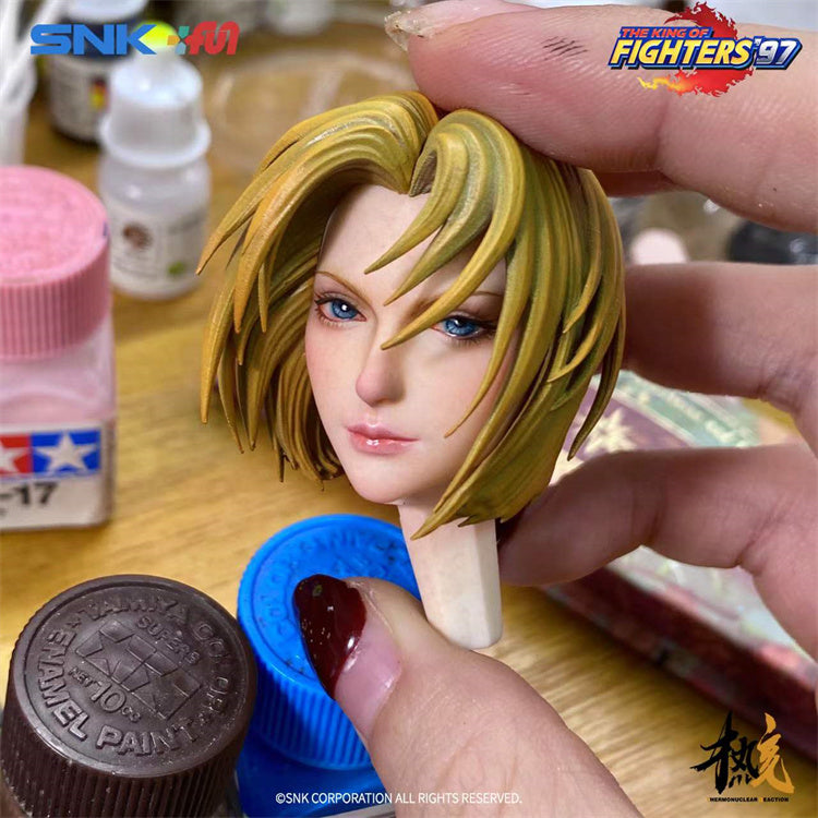 【Pre-sale】1/6 Scale Licensed Blue Mary/ Mary Ryan-The King of Fighters '97-THERMONUCLEAR REACTION
