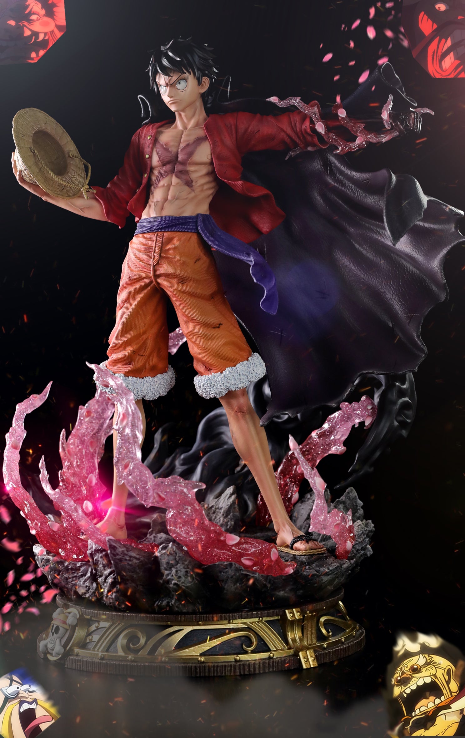 【In stock】 1/6 Scale Busoshoku Haki Monkey D. Luffy-One piece-Monkey·D Studio