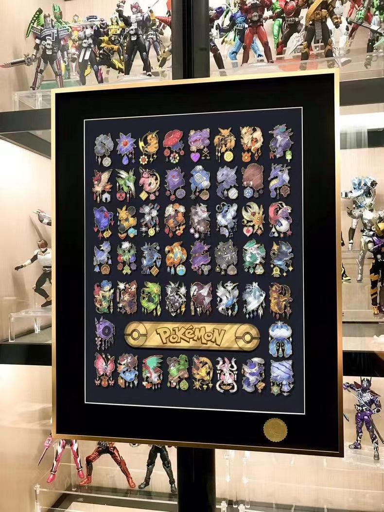 【Pre-sale】Decorative Painting of Pokemon Badge-Pokemon-XingKong Studio