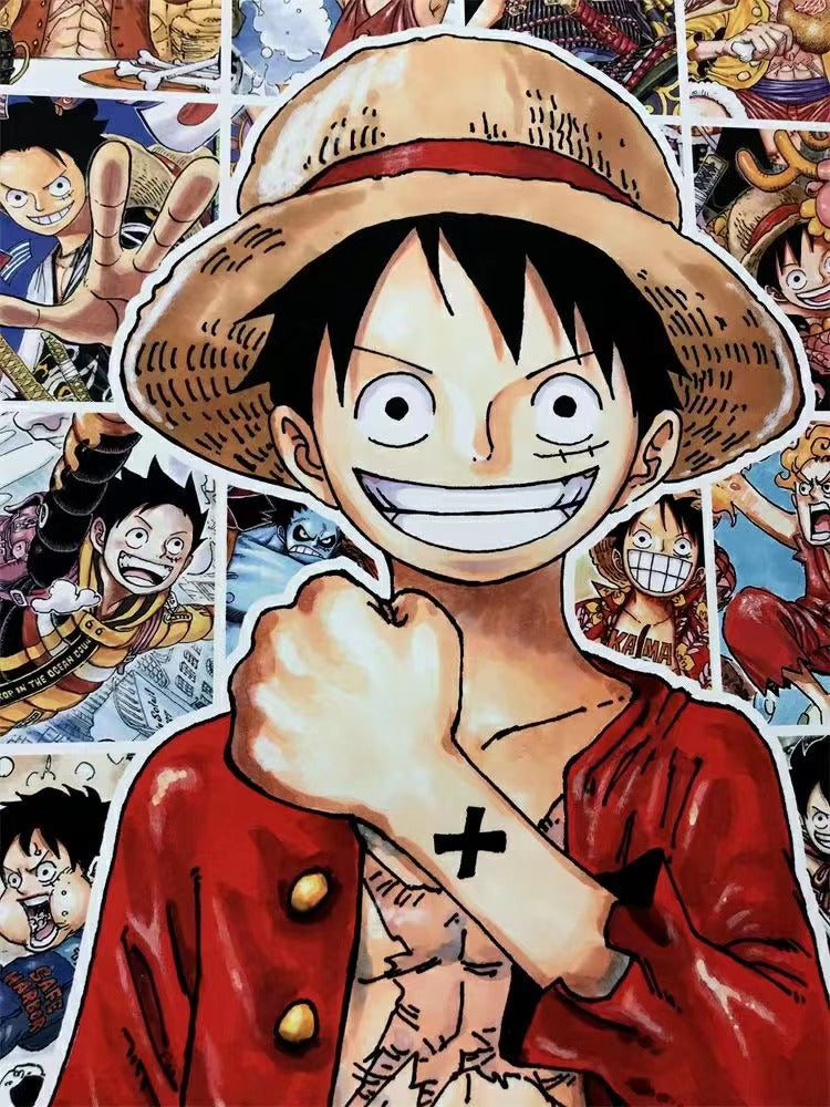 【In stock】Road to Maturity Series Monkey D. Luffy Decoration Painting-One piece-Xingkong Studio