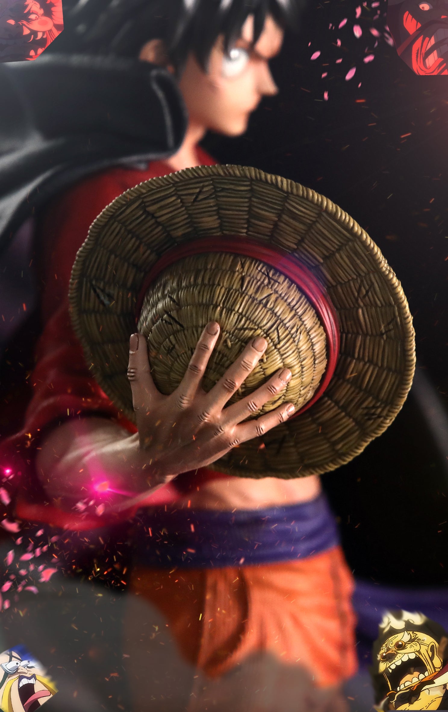 【In stock】 1/6 Scale Busoshoku Haki Monkey D. Luffy-One piece-Monkey·D Studio