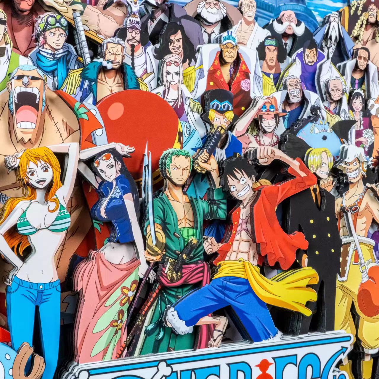 【In stock】Decorative Painting of Group of hundreds-One Piece-ManYou Studio