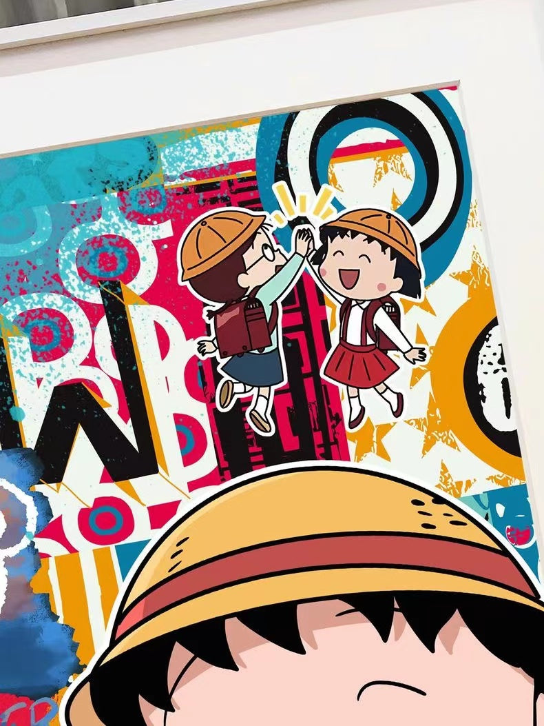 【Pre-sale】Decorative Painting of Chibi Maruko-chan-XingKong Studio