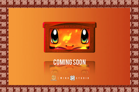 【Pre-sale】GBA SP Red ver. Charizard Family-Pokemon-Wing Studio