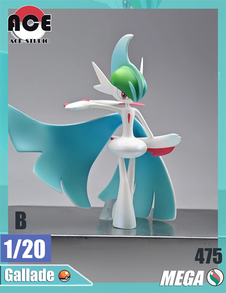 【Pre-sale】1/20 Scale Mega Gallade-Pokemon-Ace Studio