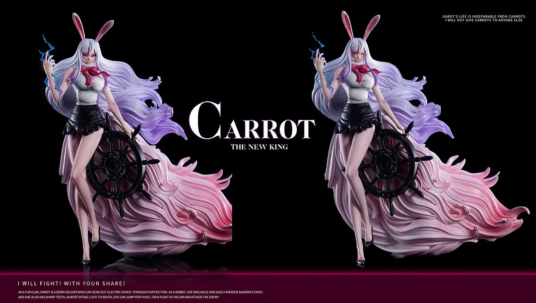 【In stock】Carrot - ONE PIECE  - Black Studio