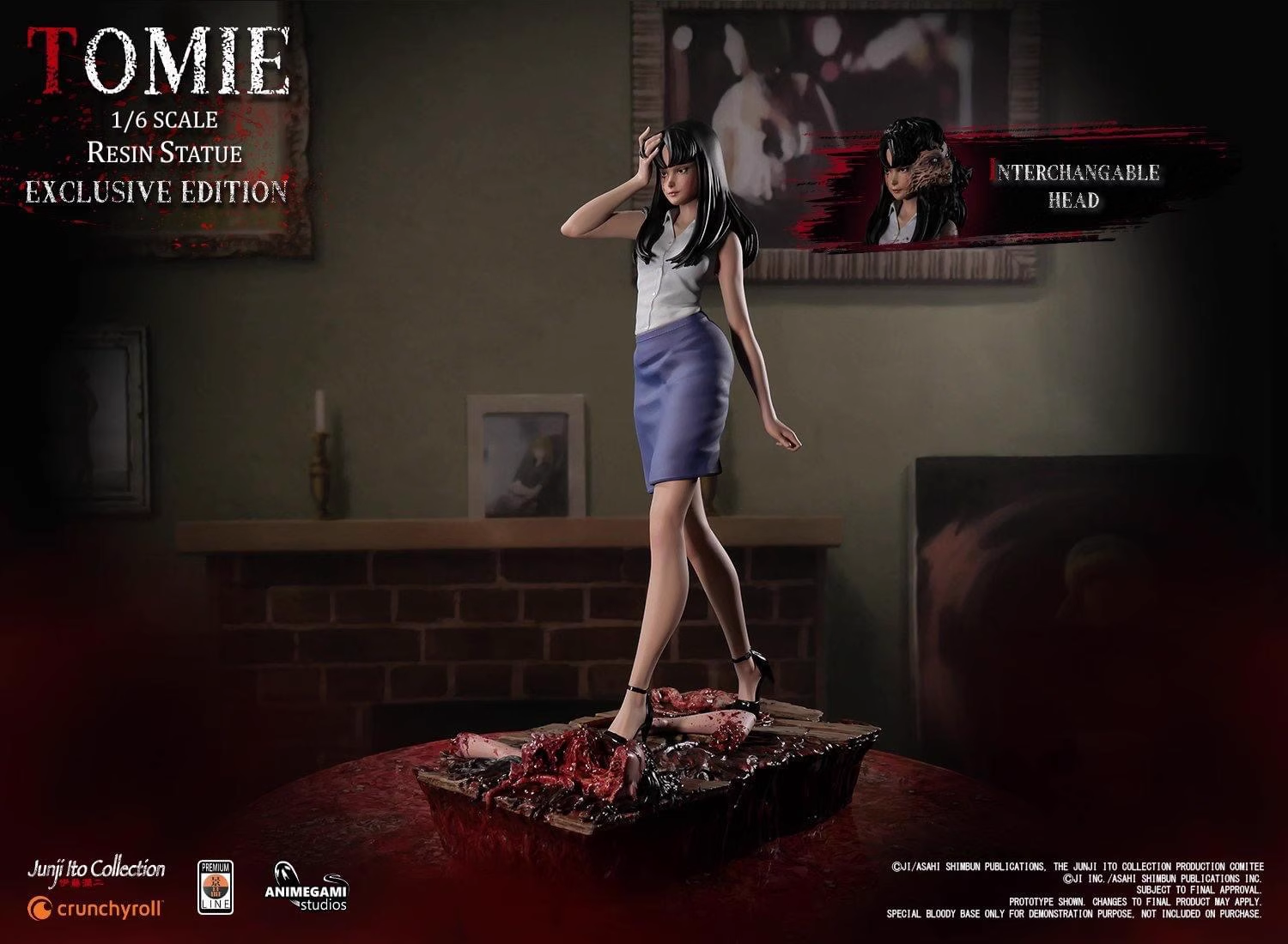 【In stock】1/6 Scale Standard Version Tomie-Tomie-Animegami Studios