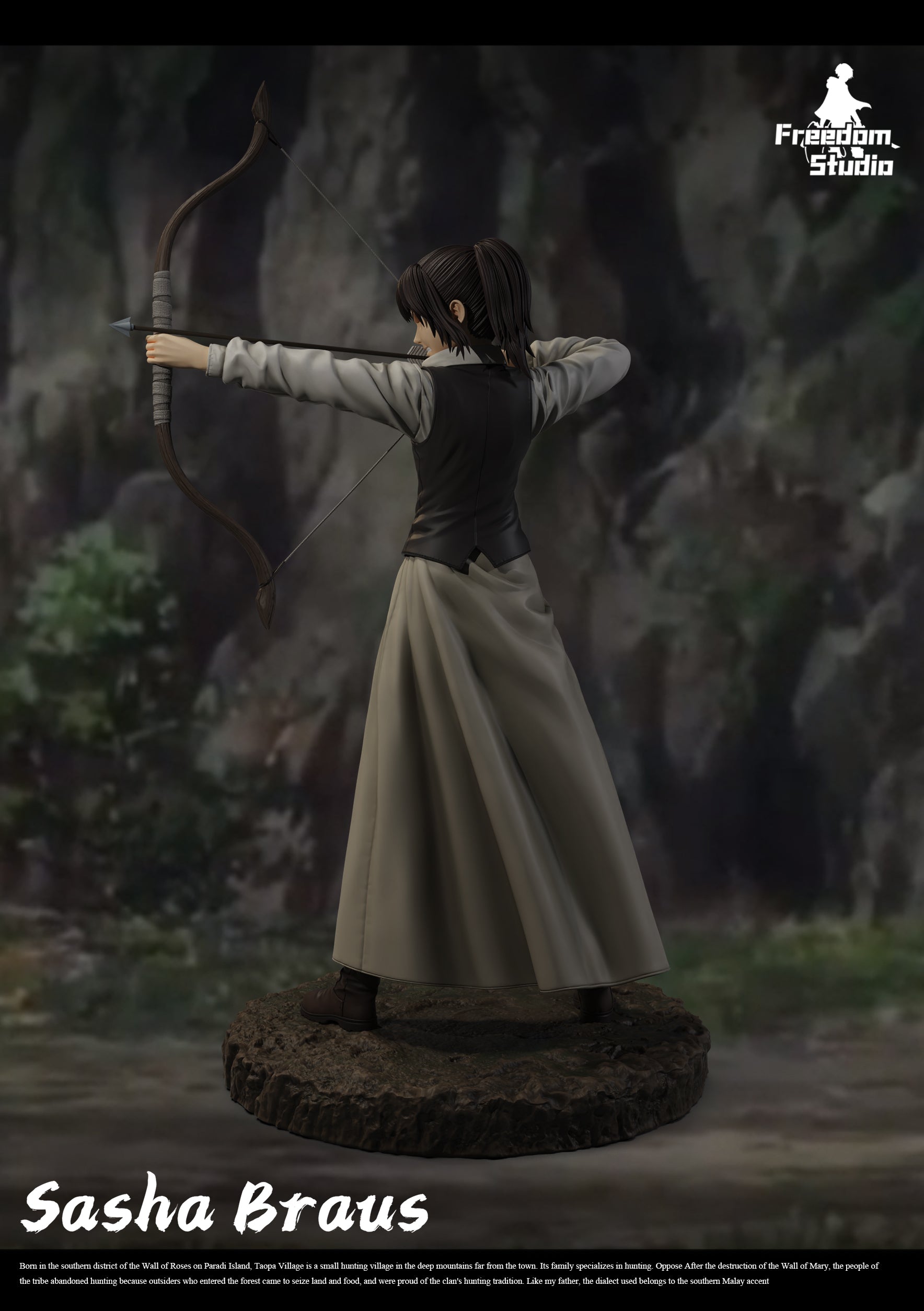 【Sold out】Sasha Braus-Attack on Titan-Freedom Studio