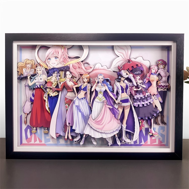 【In stock】Decorative Painting of Boa Hancock, Nami & Robin-One Piece-momo Studio