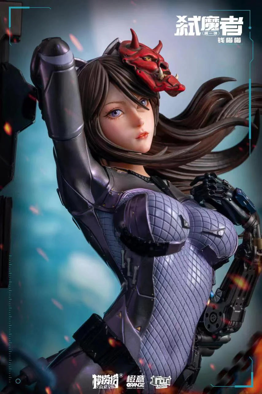 【In-Stock】Devil Killer Miaomiao Qian with LED - Original Design  - Figure Rich Studio