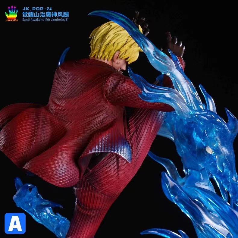 【In stock】POP Scale Sanji Awakens Ifrit Jambe-One piece-JacksDo Studio