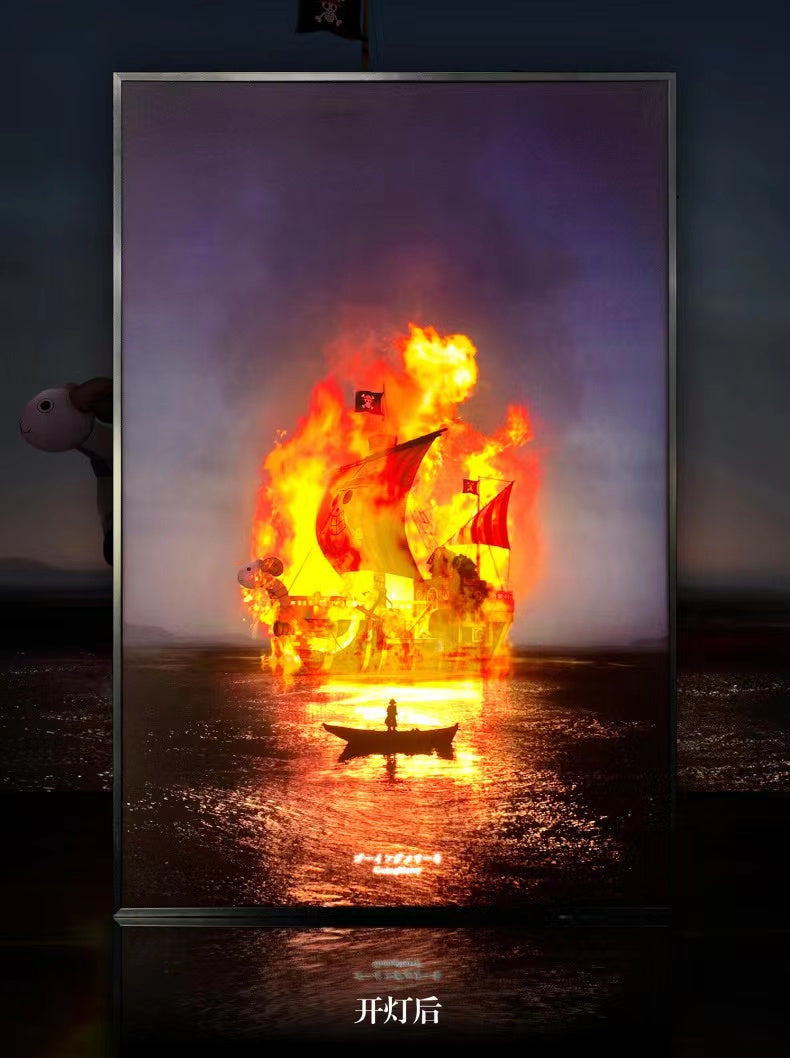 【Pre-sale】Decorative Painting of Goodbye Merry-One Piece-Mystical Art Studio