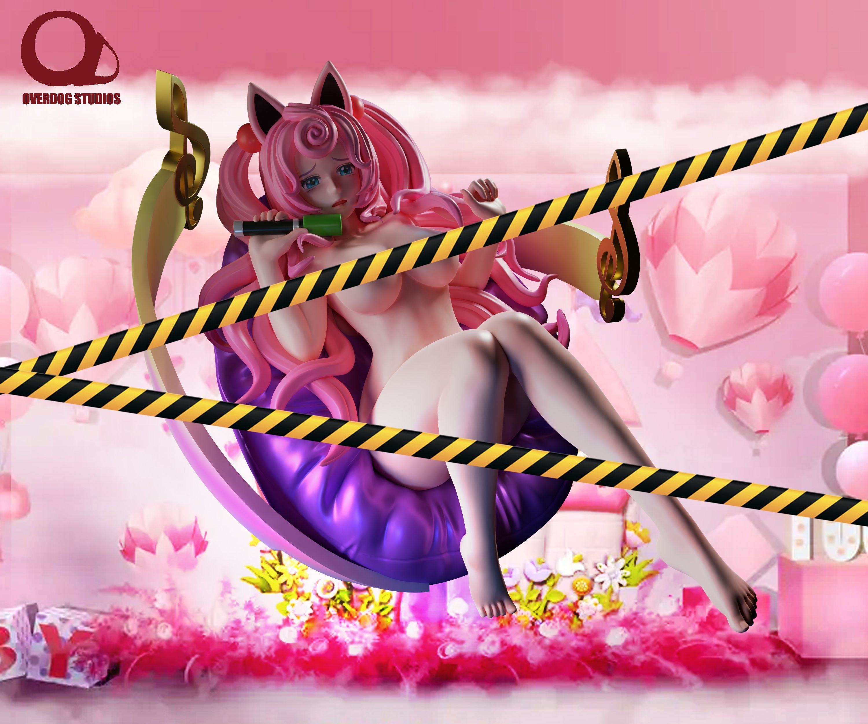 【Pre-sale】1/4 Scale Jigglypuff Girl-Pokemon-OVERDOG Studio