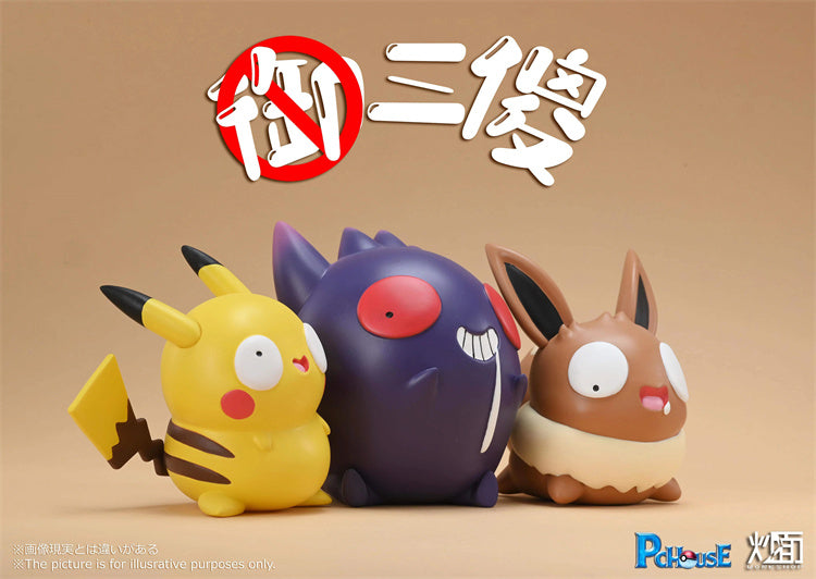 【Pre-sale】Pikachu, Gengar & Eevee-Pokemon-CM Studio