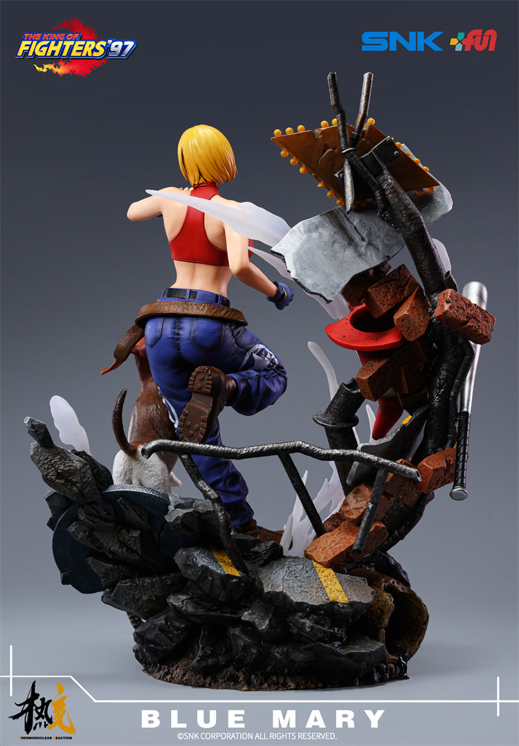 【Pre-sale】1/6 Scale Licensed Blue Mary/ Mary Ryan-The King of Fighters '97-THERMONUCLEAR REACTION