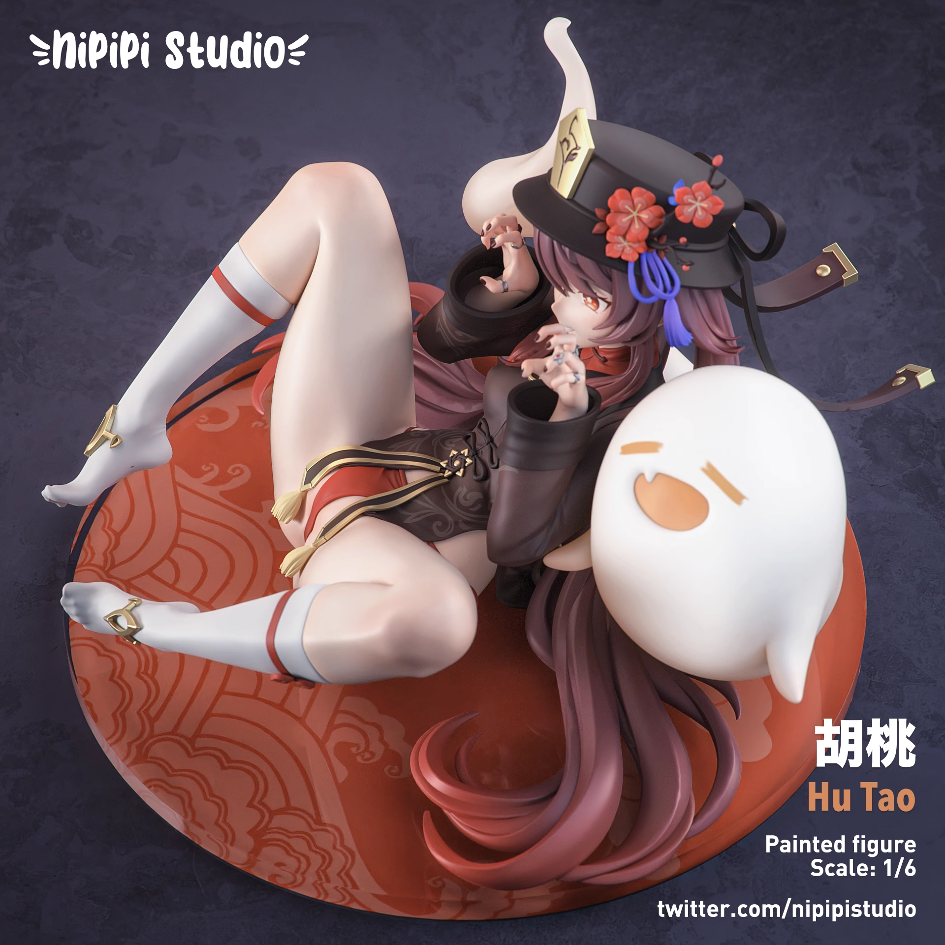 【Pre-sale】1/6 Scale HuTao-Genshin Impact-NiPiPi Studio