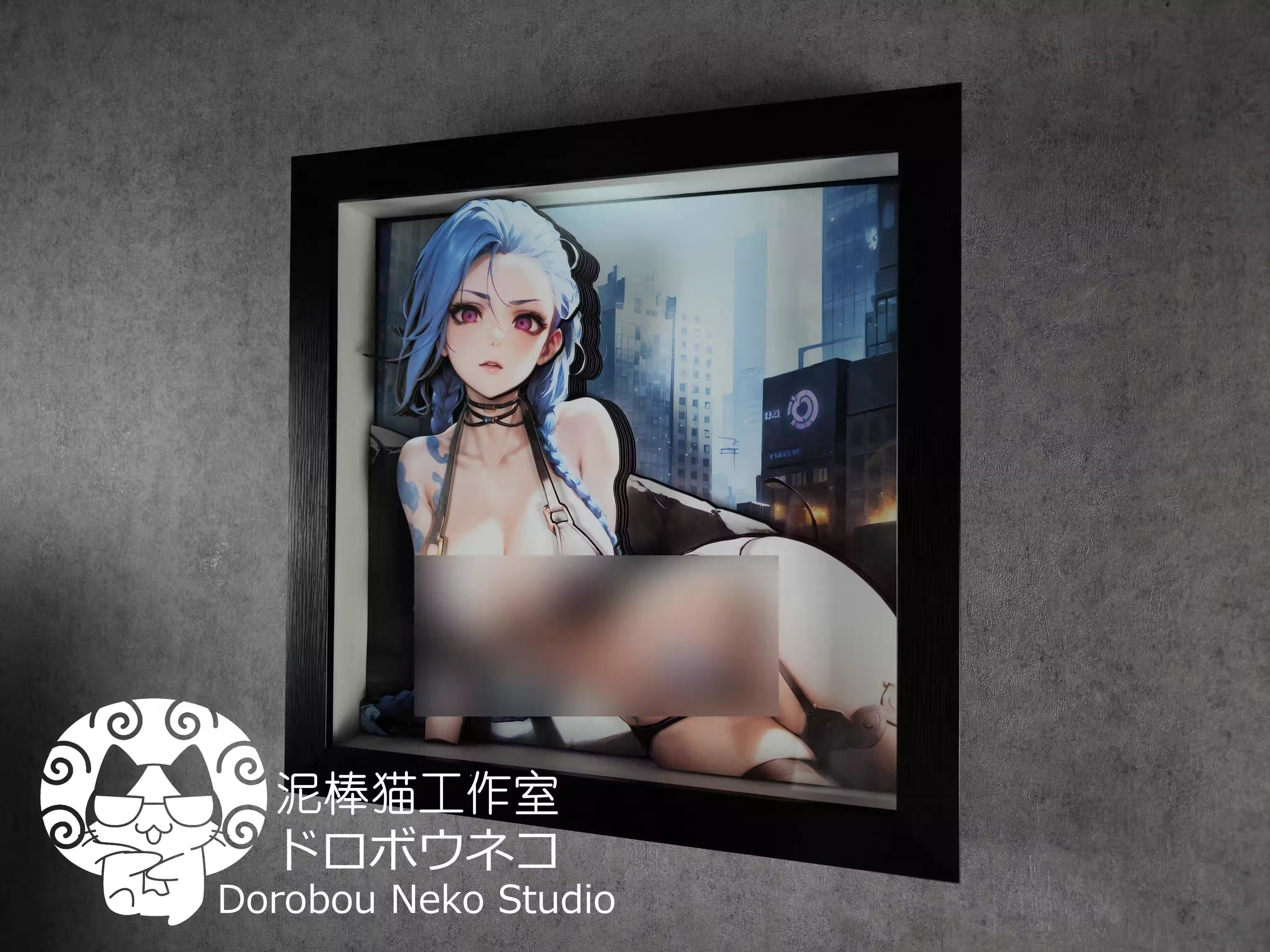 【In stock】DSSQ-003 Decorative Painting of Jinx-LOL-Dorobou Neko Studio