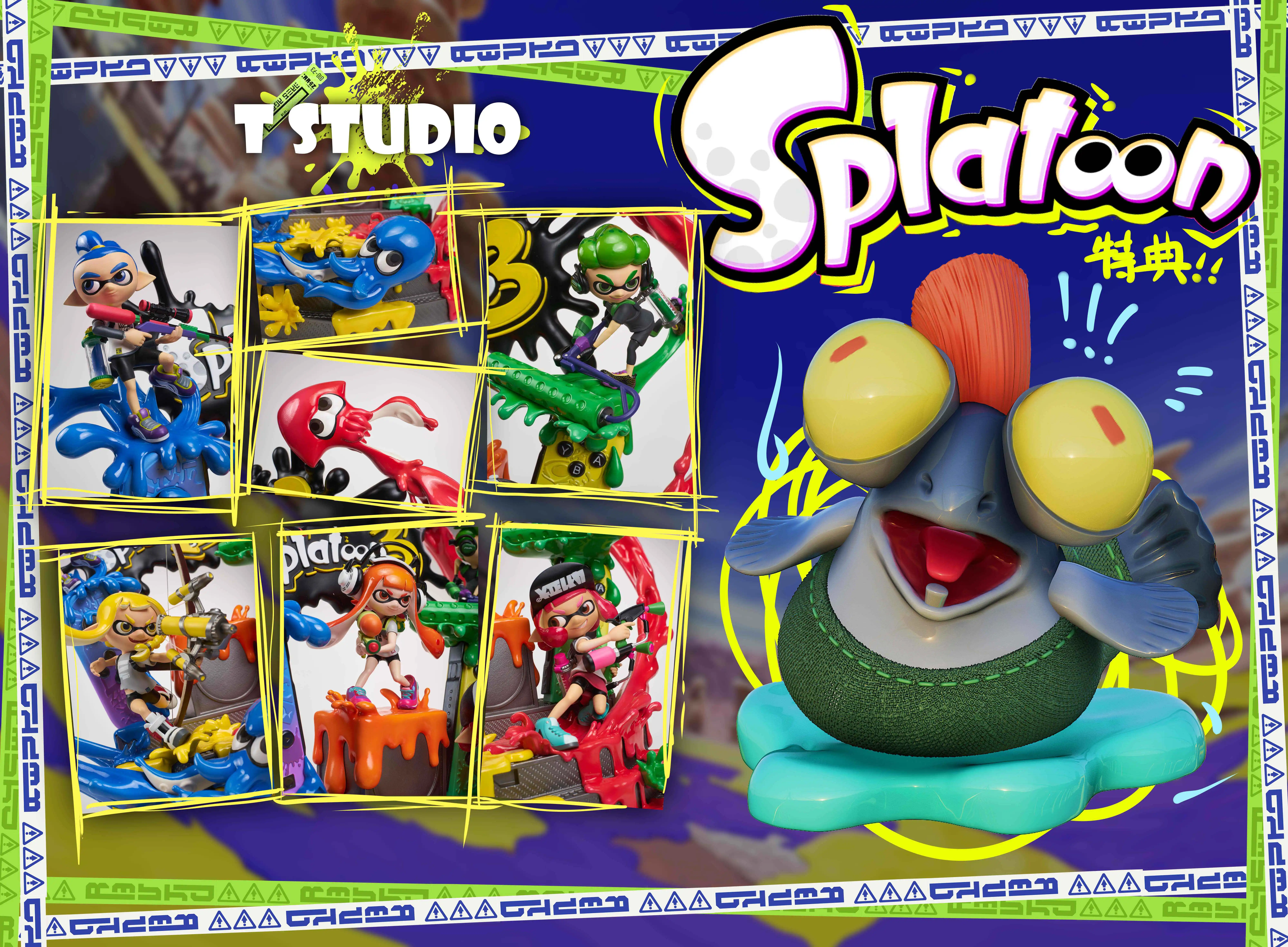 【Pre-sale】003 Whole Characters-Splatoon-T Studio
