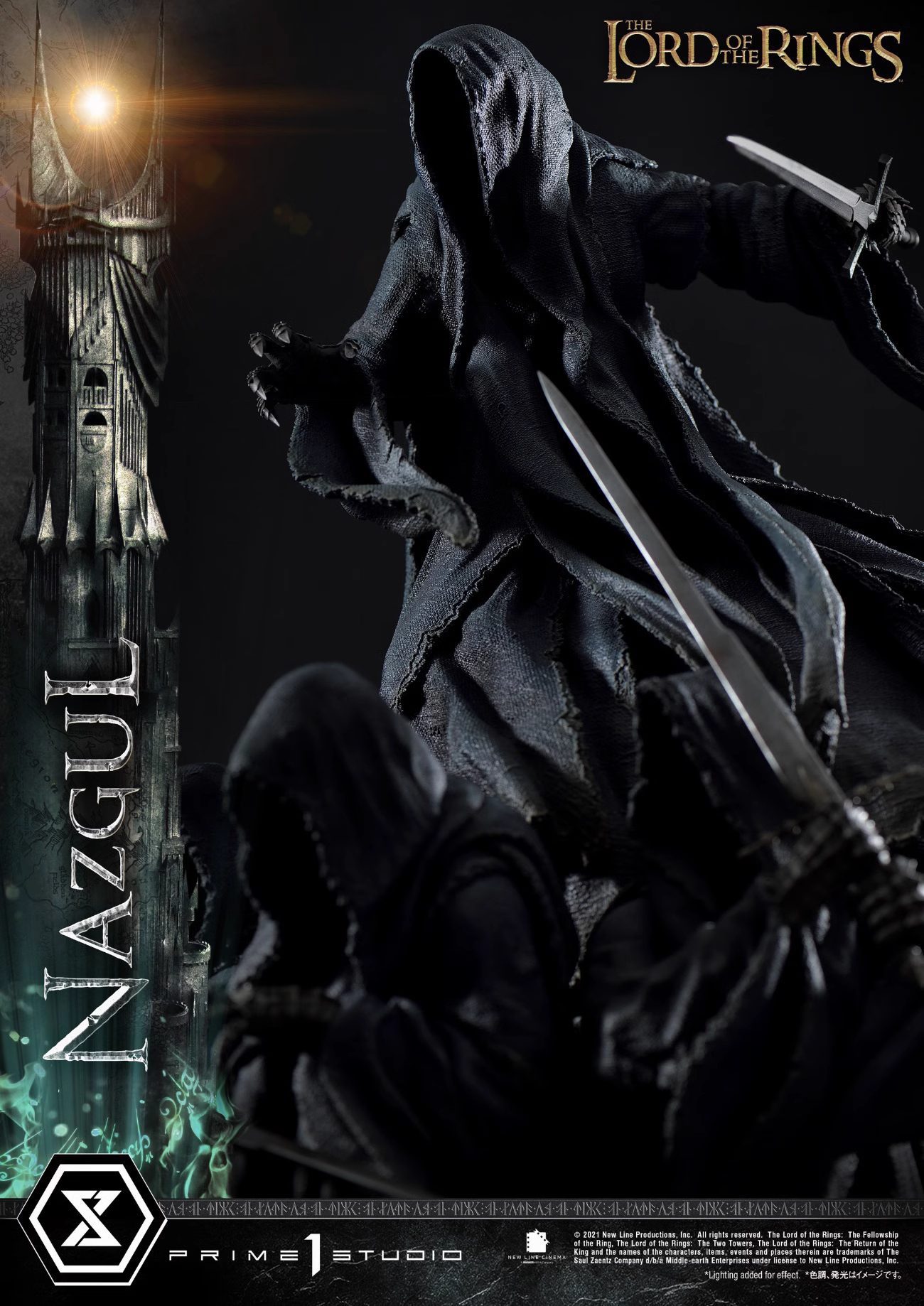 【In stock】1/4 Scale Collection Version PMLOTR 08S NAZGUL Ringwraith-The Lord of the Rings-Prime 1 Studio
