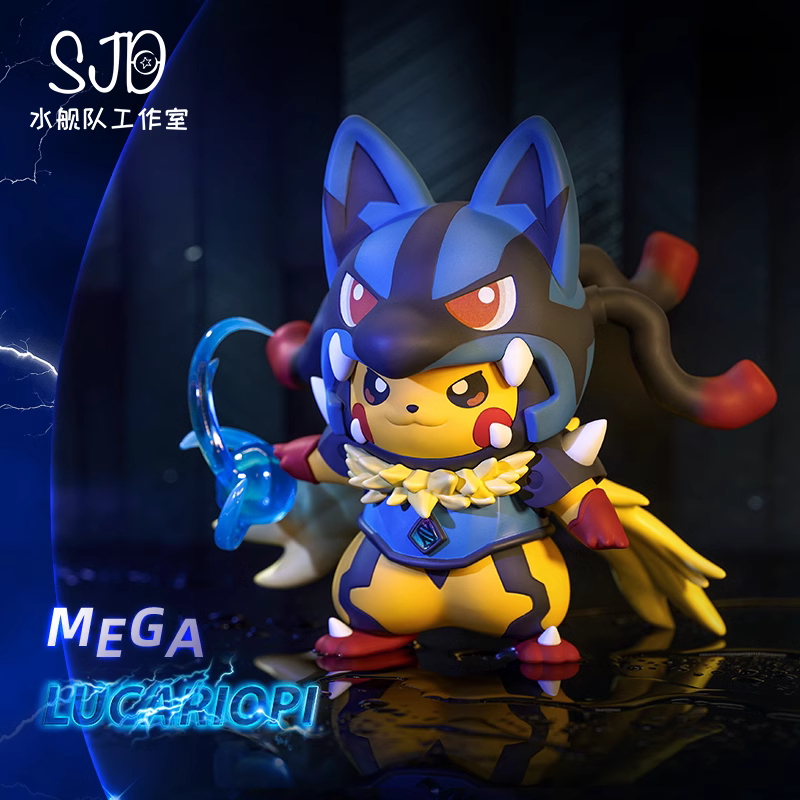 【Pre-sale】Mega Pikachu Cosplay Lucario-Pokemon-SJD Studio
