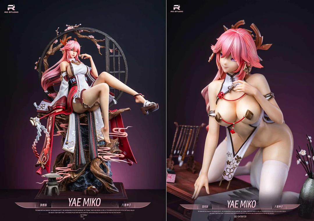 【In stock】1/4 Scale Yae Miko-Genshin Impact-RO Studio