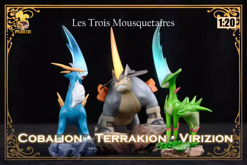 【Pre-sale】1/20 Scale Les Trois Mousquetaires-Pokemon-DianCangGuan Studio