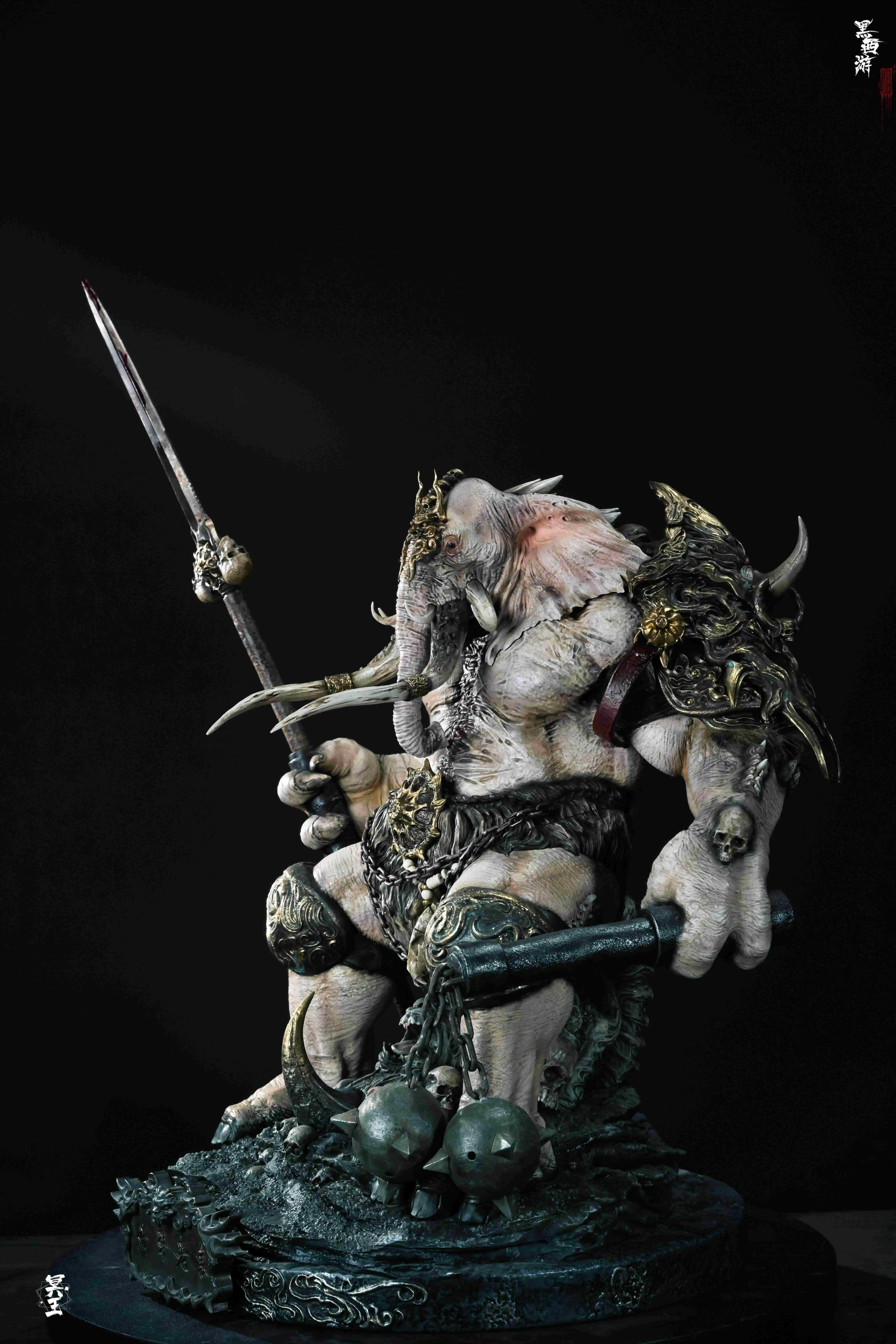 【Pre-sale】Green Hair Lion, Yellow Teeth Old Elephant & Golden Wings Roc-The Journey to the West-MingWang Studio