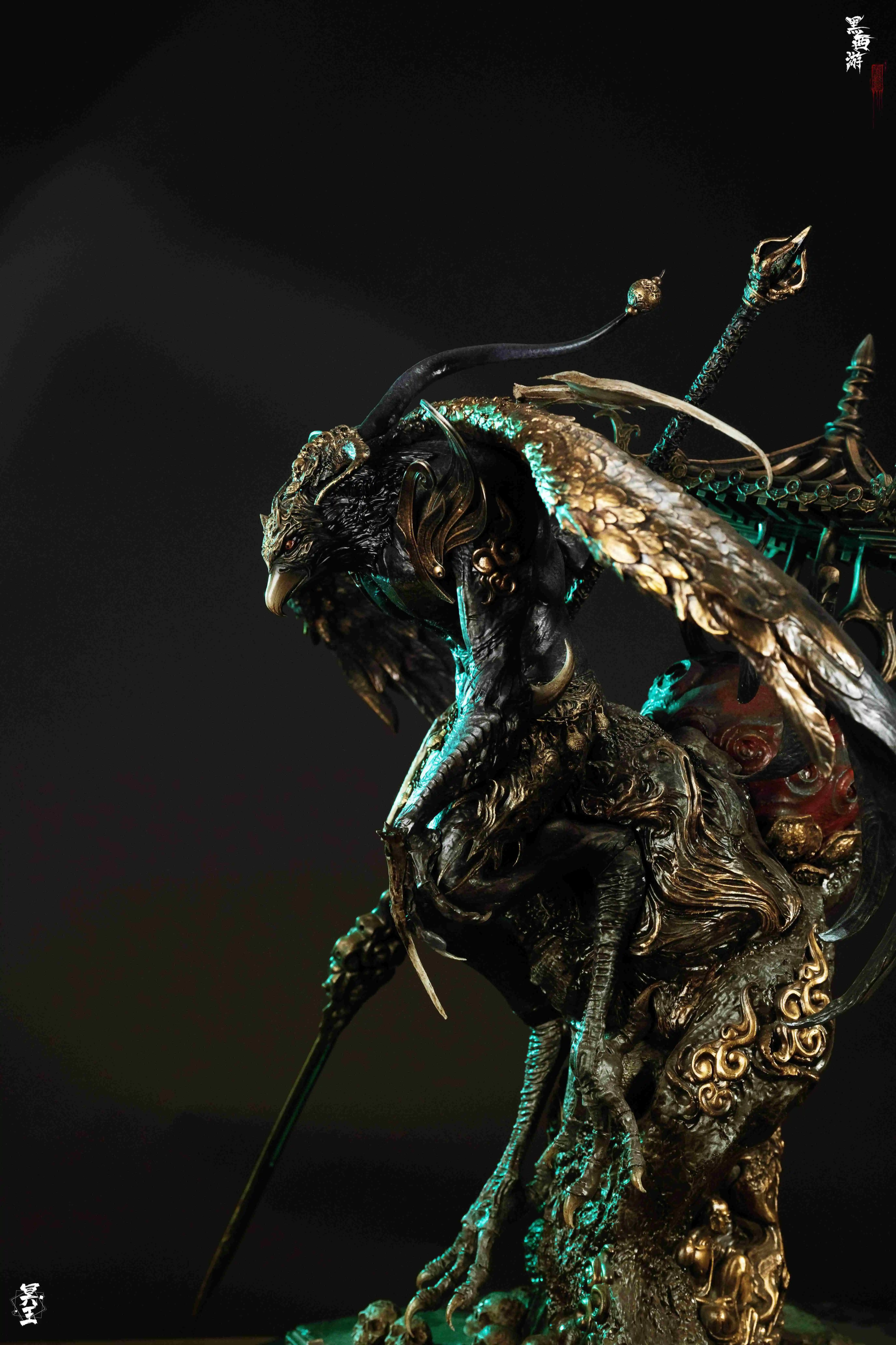 【Pre-sale】Green Hair Lion, Yellow Teeth Old Elephant & Golden Wings Roc-The Journey to the West-MingWang Studio