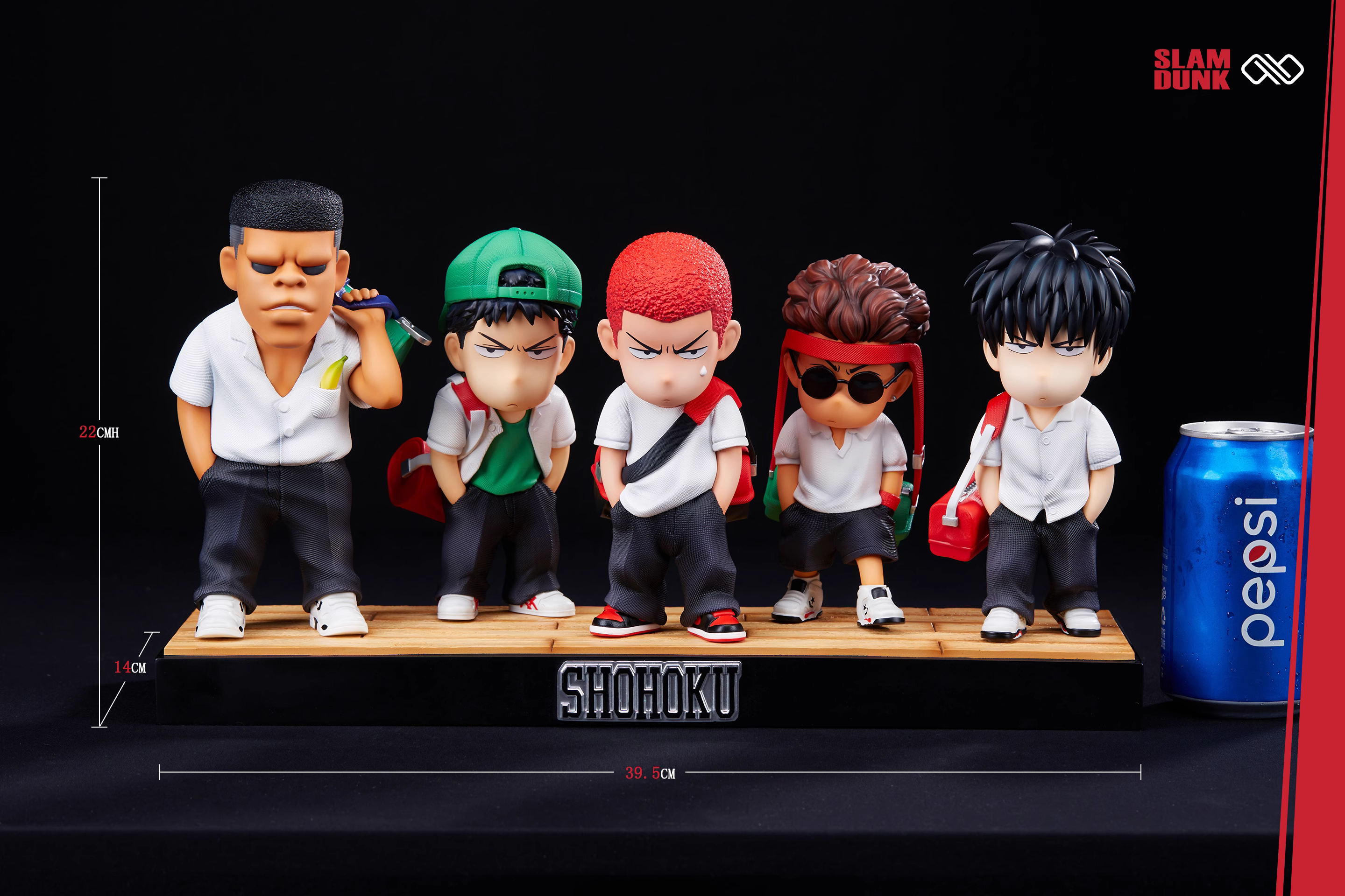 【Pre-sale】Q Version Five Main Characters of SHOHOKU Basketball Team-SLAM DUNK-∞ Studio