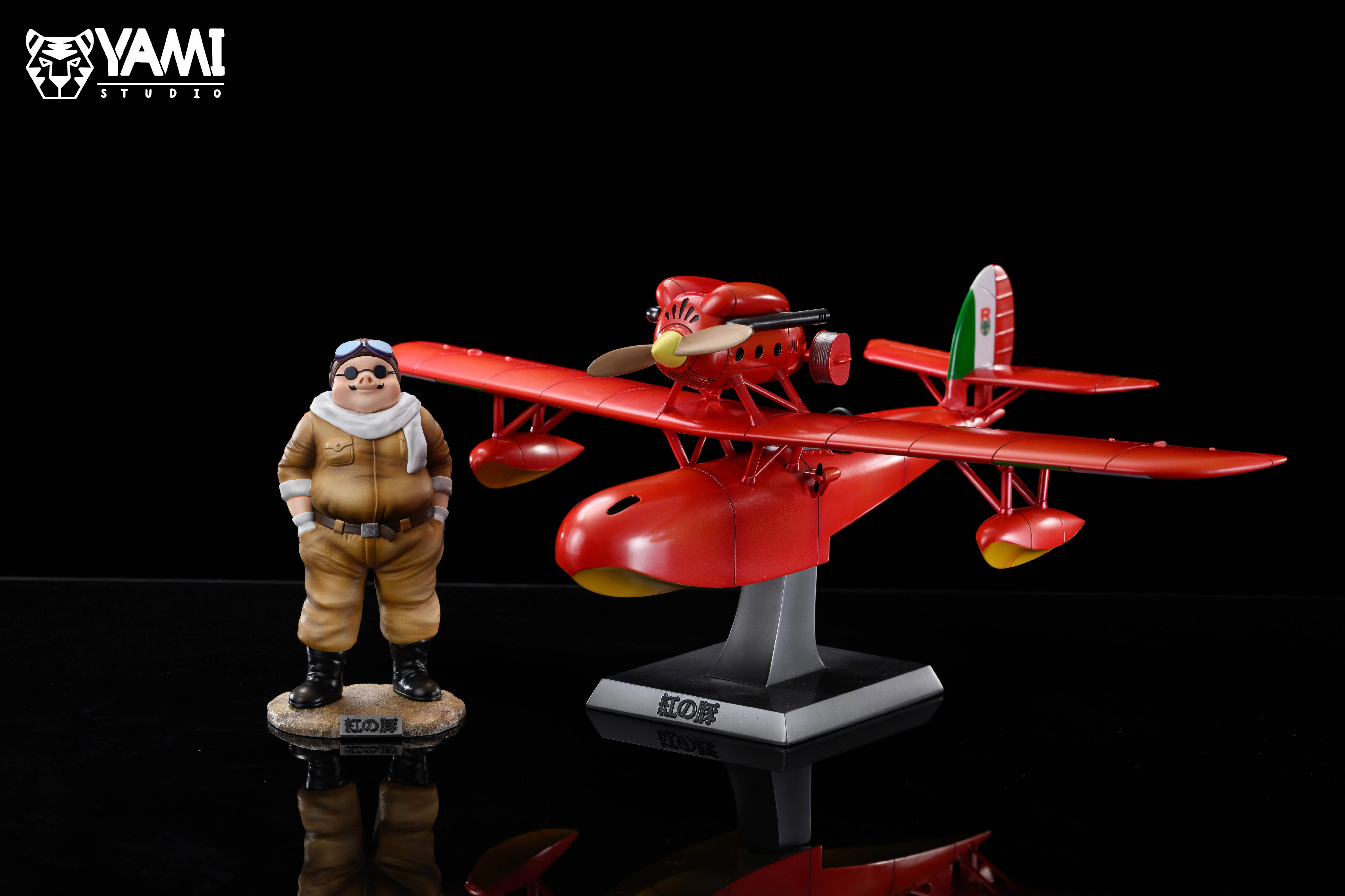 【Pre-sale】Crimson Pig & Plane-Studio Ghibli-Yami Studio