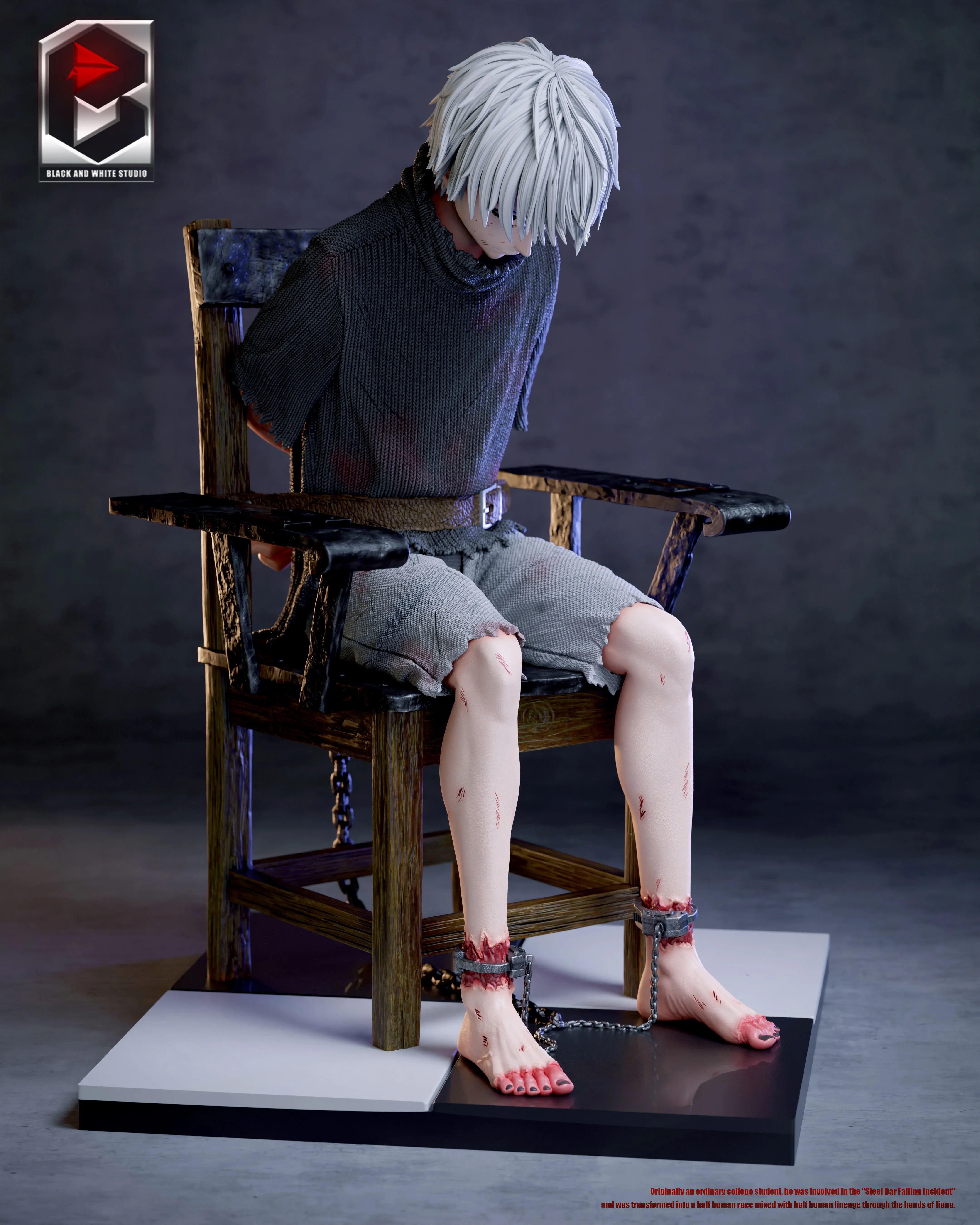 【Sold out】1/6 Scale Ken Kaneki-BW Studio