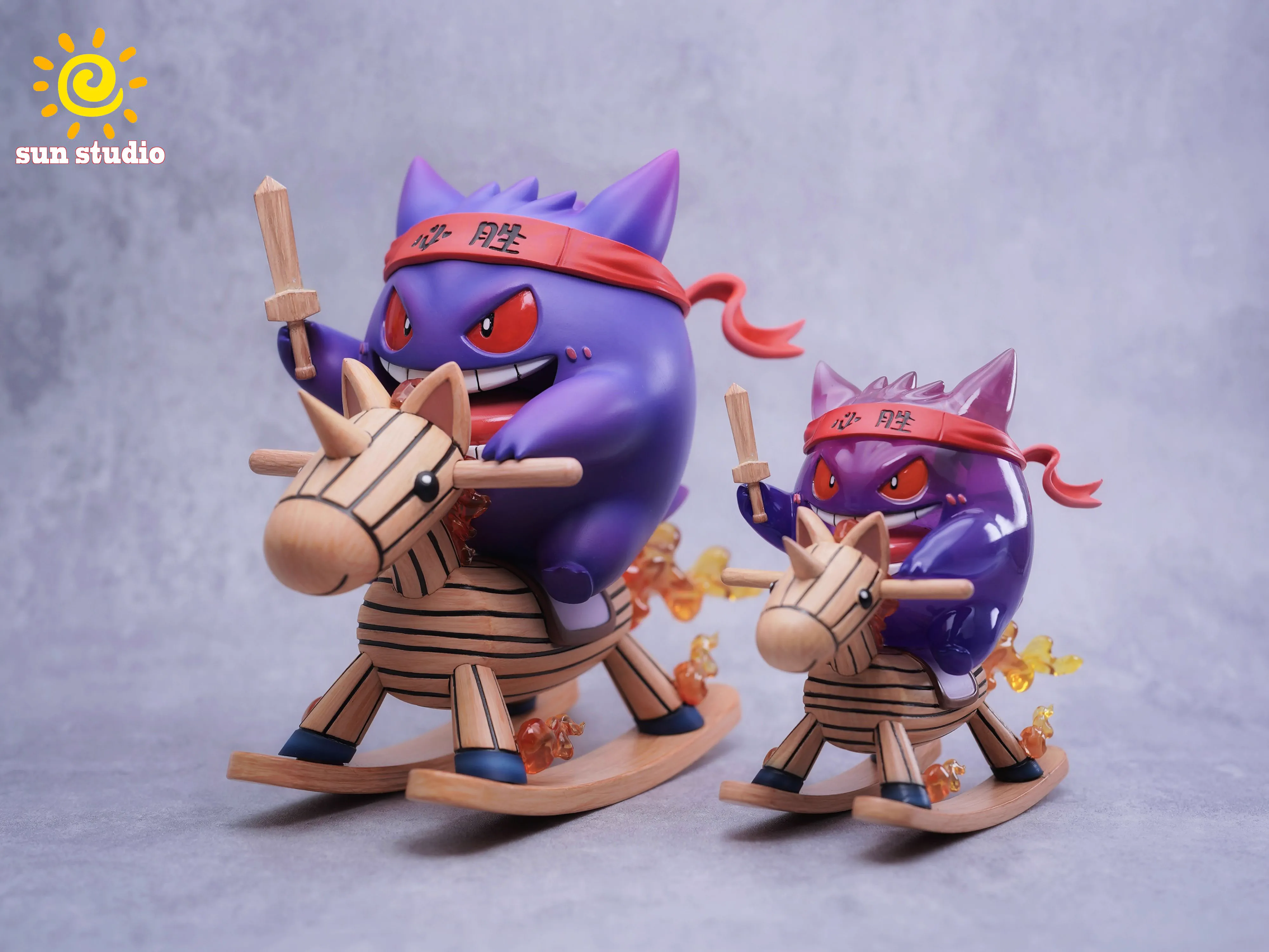 【Pre-sale】Rocking Horse Gengar-Pokemon-SUN Studio